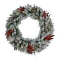 Aparato 30 in. Celebrations LED Prelit Decorated Clear & Warm White Wreath AP2514989